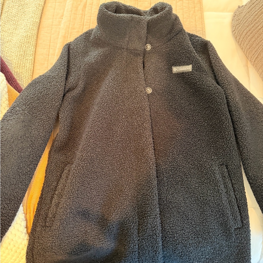 Columbia Black Pea Coat